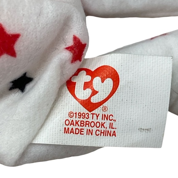 Ty Teenie Beanie Babies Named Glory the Teddy Bear! - Picture 4 of 5